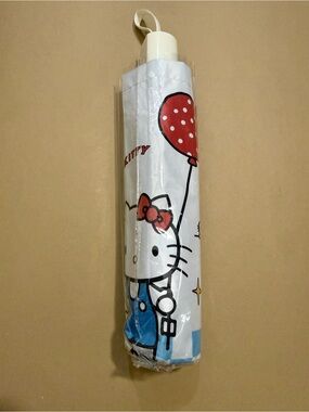 New Hello Kitty White and Red Balloon Party Umbrella